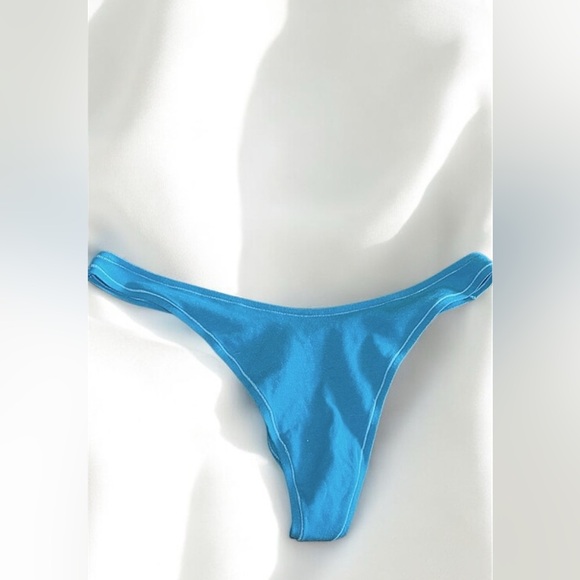 Skims Thong 2X Blue NEW with tags Lingerie Intimates Panties from distributor. - Picture 7 of 8